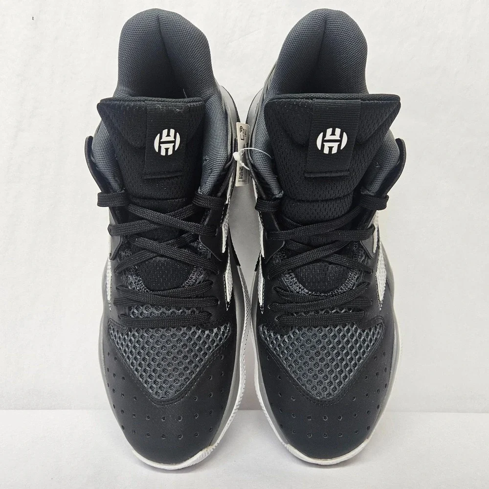 Adidas Harden Stepback Basketball Shoes EF9893 Core Black Grey Mens Size 8